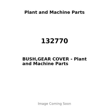 132770 - BUSH,GEAR COVER