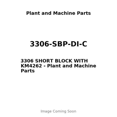 3306-SBP-DI-C - 3306 SHORT BLOCK WITH KM4262