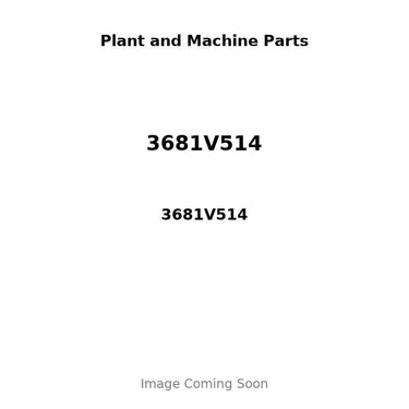 3681V514 - GASKET - EXHAUST OUTLET (TURBO)