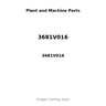 3681V016 - GASKET, INTAKE MANIFOLD