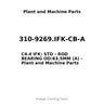 310-9269.IFK-CB-A - C4.4 IFK: STD - ROD BEARING OD:63.5MM (A)