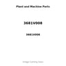3681V008 - GASKET - INLET MANIFOLD