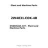 2W4831.EOK-4B - OVERHAUL KIT