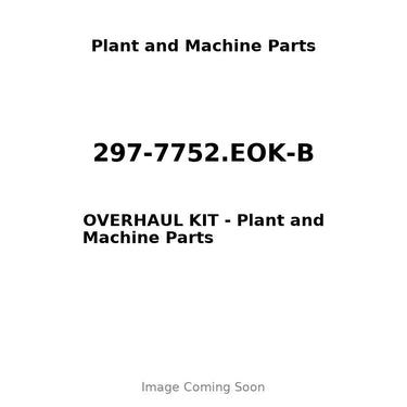297-7752.EOK-B - OVERHAUL KIT