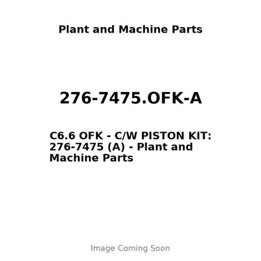 276-7475.OFK-A - C6.6 OFK - C/W PISTON KIT: 276-7475 (A)