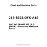 216-8323.OFK-A1S - OUT OF FRAME KIT (S.F. LINER)