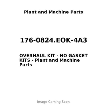 176-0824.EOK-4A3 - OVERHAUL KIT - NO GASKET KITS