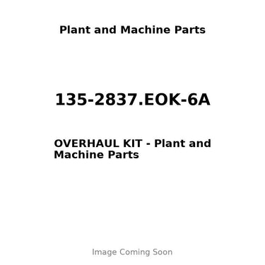 135-2837.EOK-6A - OVERHAUL KIT