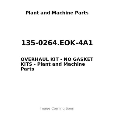 135-0264.EOK-4A1 - OVERHAUL KIT - NO GASKET KITS