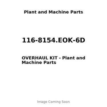 116-8154.EOK-6D - OVERHAUL KIT