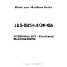 116-8154.EOK-6A - OVERHAUL KIT