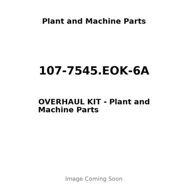 107-7545.EOK-6A - OVERHAUL KIT