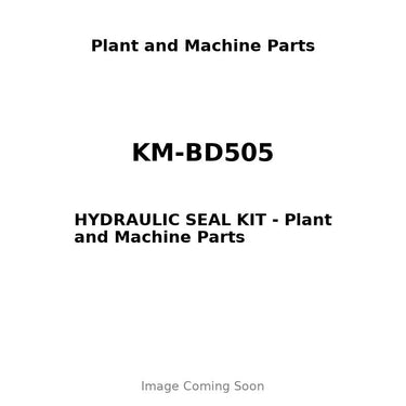 KM-BD505 - HYDRAULIC SEAL KIT