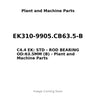 EK310-9905.CB63.5-B - C4.4 EK: STD - ROD BEARING OD:63.5MM (B)