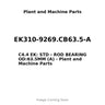 EK310-9269.CB63.5-A - C4.4 EK: STD - ROD BEARING OD:63.5MM (A)