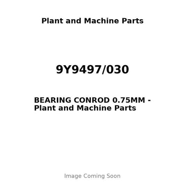 9Y9497/030 - BEARING CONROD 0.75MM