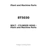 8T5030 - BOLT - CYLINDER HEAD