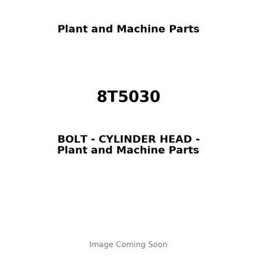 8T5030 - BOLT - CYLINDER HEAD