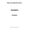 3343J021 - VALVE GUIDE - EXHAUST