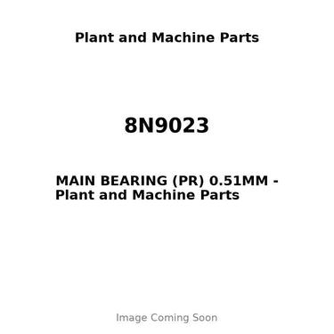 8N9023 - MAIN BEARING (PR) 0.51MM