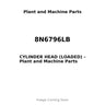 8N6796LB - CYLINDER HEAD (LOADED)