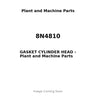 8N4810 - GASKET CYLINDER HEAD
