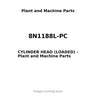 8N1188L-PC - CYLINDER HEAD (LOADED)