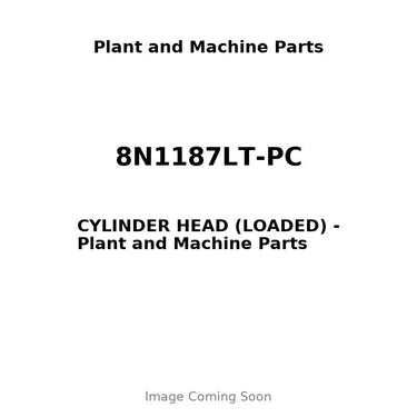 8N1187LT-PC - CYLINDER HEAD (LOADED)