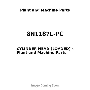8N1187L-PC - CYLINDER HEAD (LOADED)