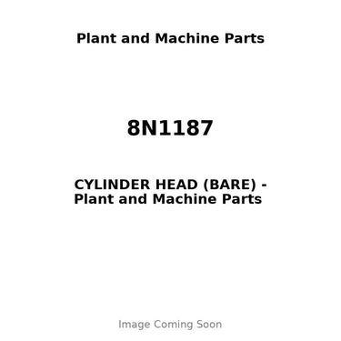8N1187 - CYLINDER HEAD (BARE)