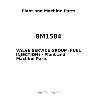 8M1584 - VALVE SERVICE GROUP (FUEL INJECTION)