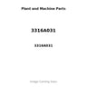 3316A031 - VALVE GUIDE