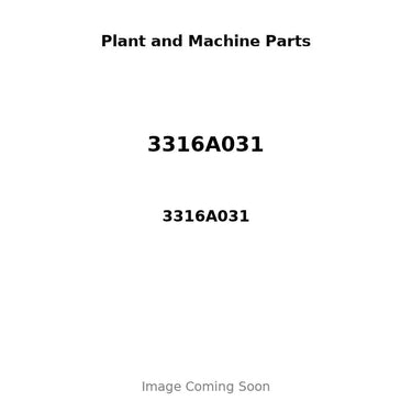 3316A031 - VALVE GUIDE