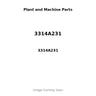 3314A231 - VALVE SEAT - EXHAUST