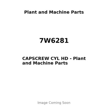 7W6281 - CAPSCREW CYL HD