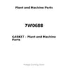 7W0688 - GASKET