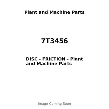 7T3456 - DISC - FRICTION