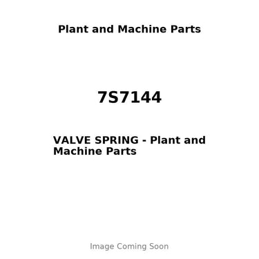 7S7144 - VALVE SPRING
