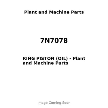7N7078 - RING PISTON (OIL)