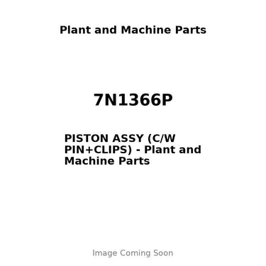 7N1366P - PISTON ASSY (C/W PIN+CLIPS)