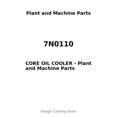7N0110 - CORE OIL COOLER