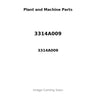 3314A009 - VALVE SEAT - EXHAUST