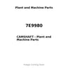 7E9980 - CAMSHAFT