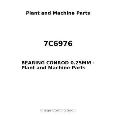 7C6976 - BEARING CONROD 0.25MM