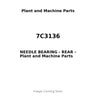 7C3136 - NEEDLE BEARING - REAR