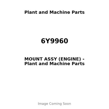 6Y9960 - MOUNT ASSY (ENGINE)
