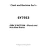6Y7953 - DISC FRICTION