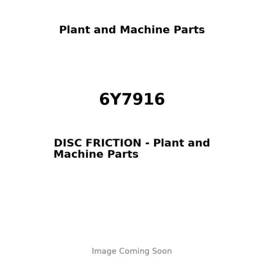 6Y7916 - DISC FRICTION