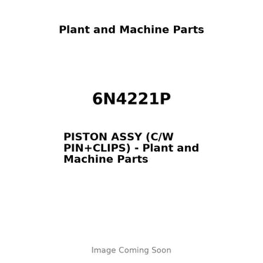 6N4221P - PISTON ASSY (C/W PIN+CLIPS)