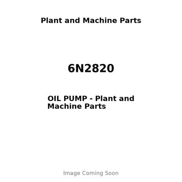 6N2820 - OIL PUMP